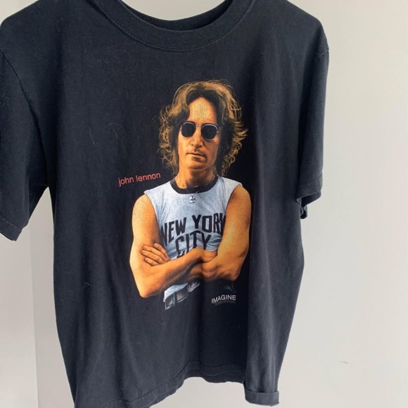 Vintage John Lennon T-Shirt (Men’s S/Women's M) - Picture 1 of 3